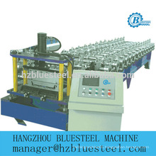New Condition PLC Full Automatic Industrial Self Lock Galvanized Metal Standing Seam Roof Panel Roll Forming Machine For Sale